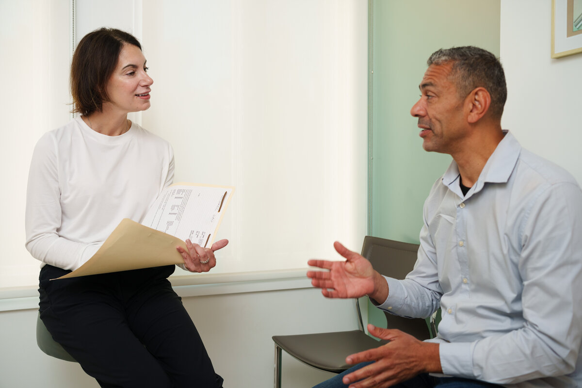 Staff consultation at Stutz Dermatology